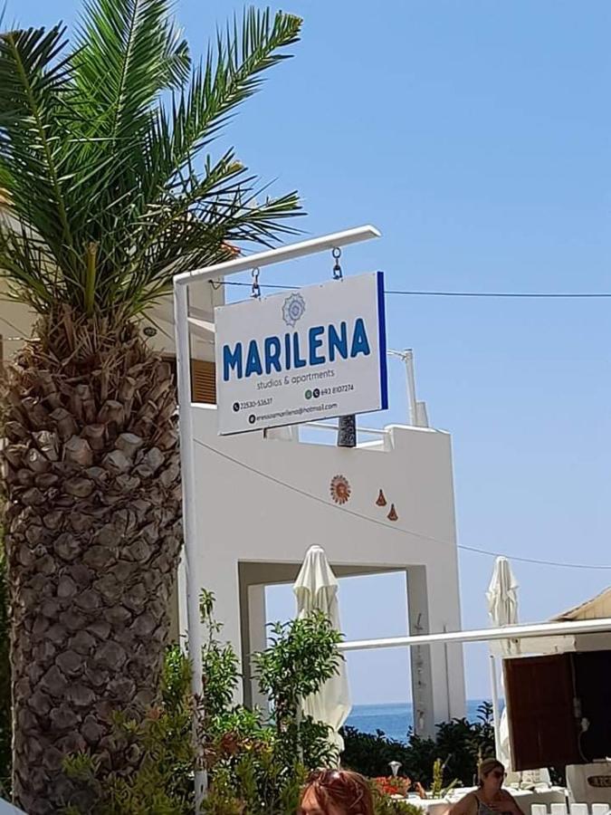 Marilena Hotel Skala Eresou Ngoại thất bức ảnh
