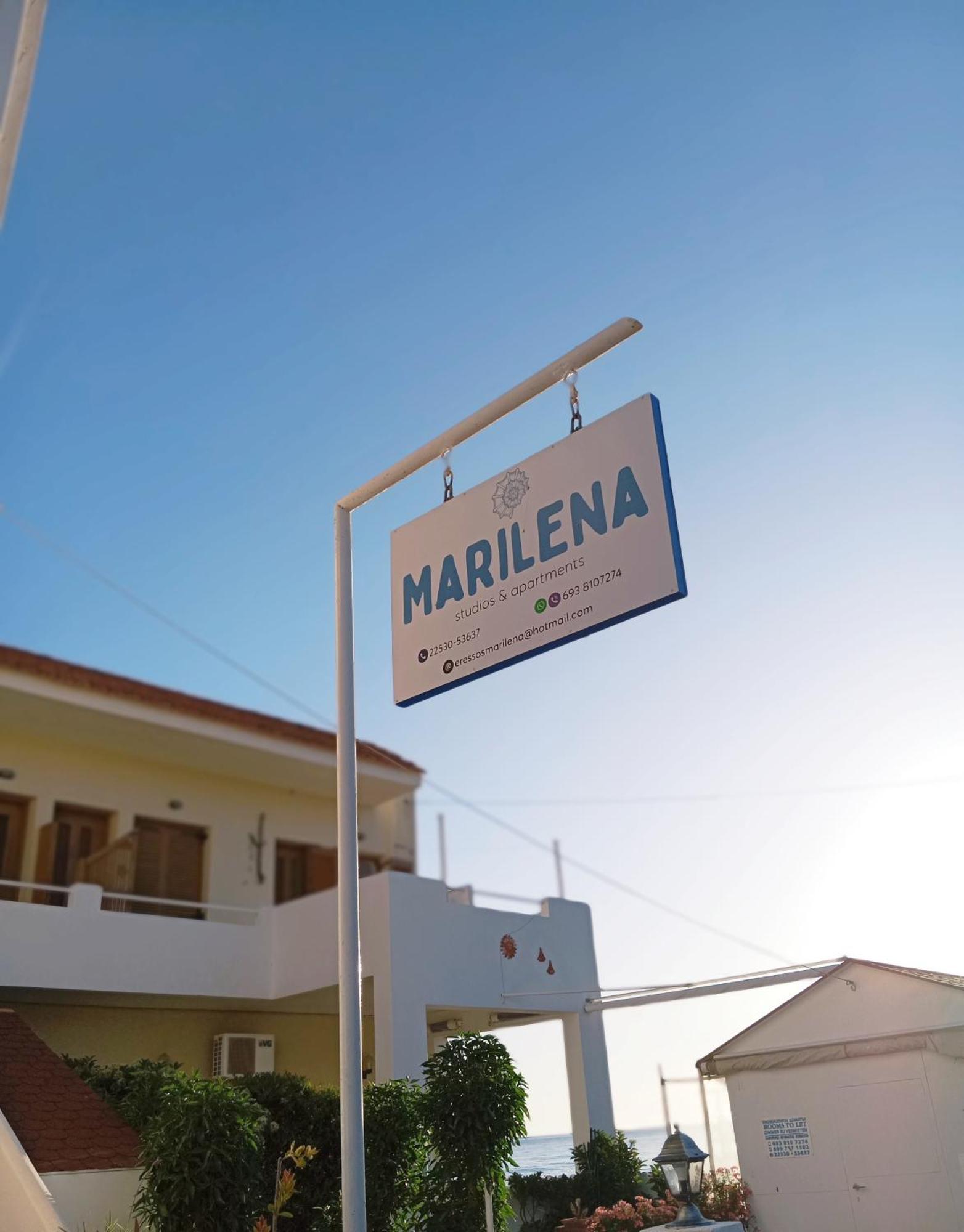 Marilena Hotel Skala Eresou Ngoại thất bức ảnh