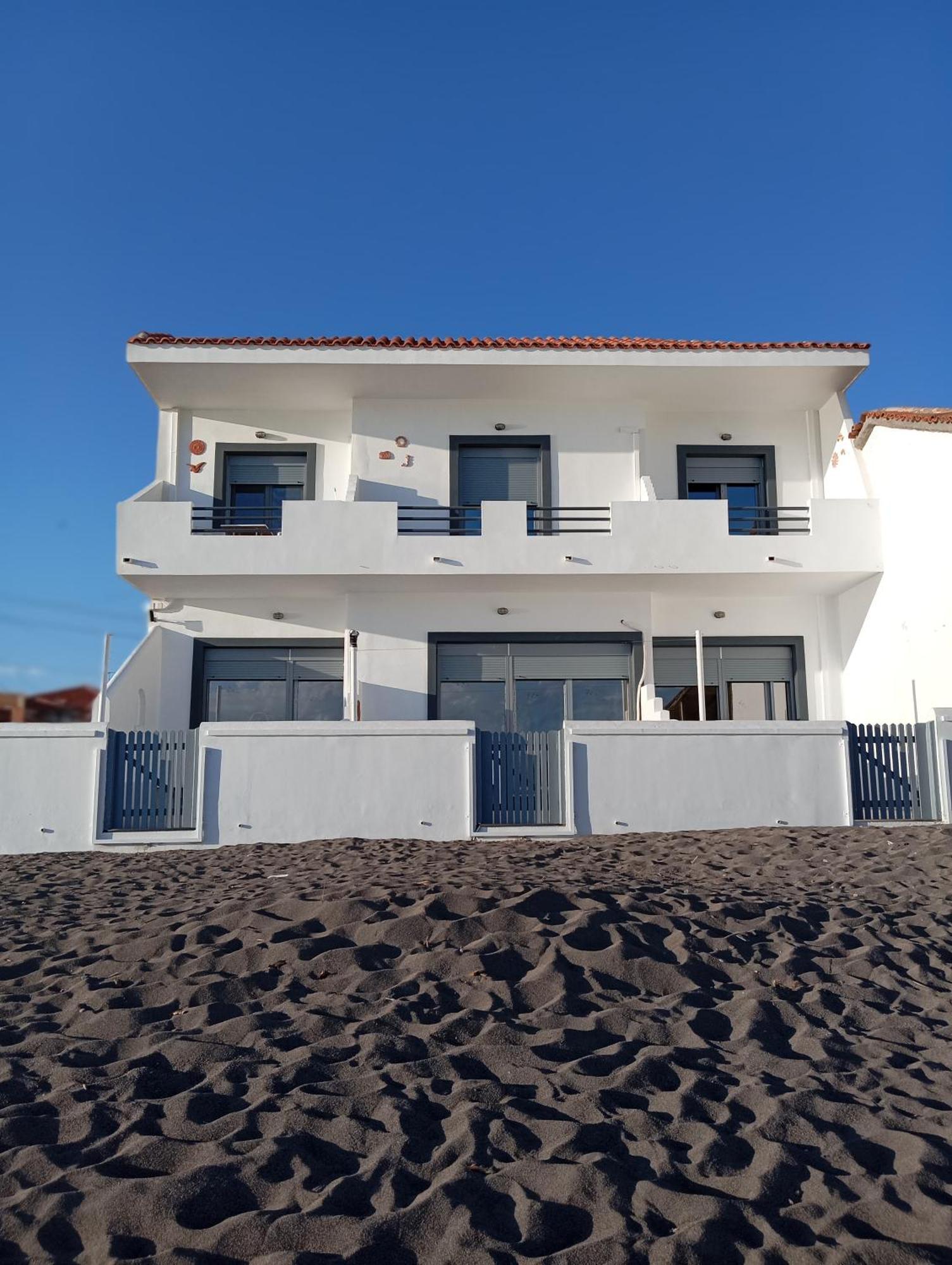 Marilena Hotel Skala Eresou Ngoại thất bức ảnh