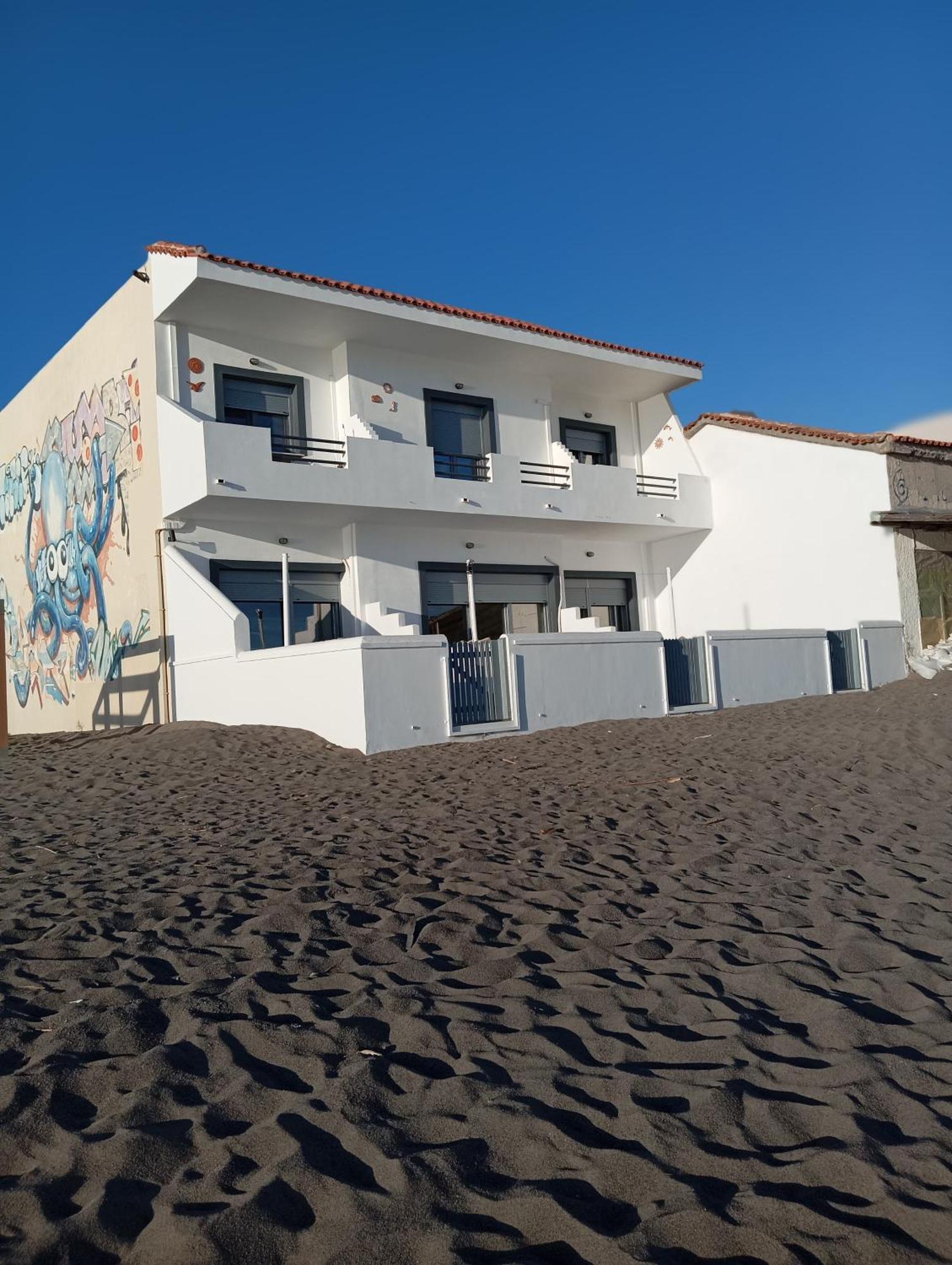 Marilena Hotel Skala Eresou Ngoại thất bức ảnh