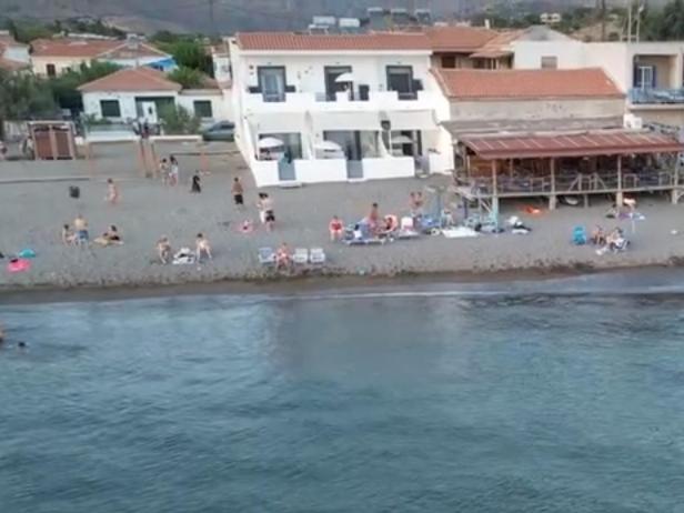 Marilena Hotel Skala Eresou Ngoại thất bức ảnh