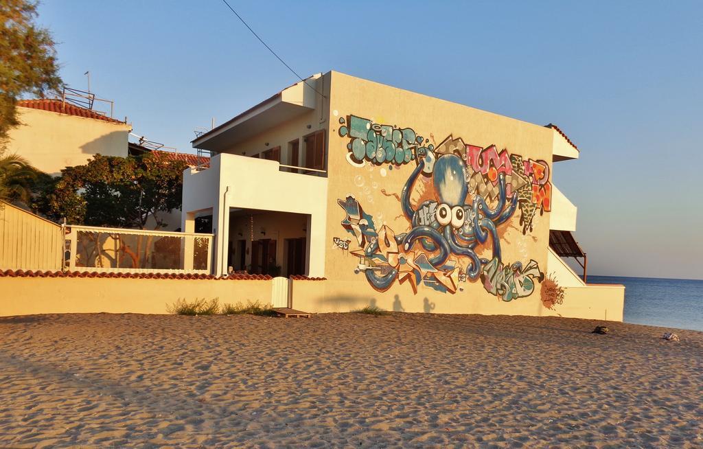 Marilena Hotel Skala Eresou Ngoại thất bức ảnh