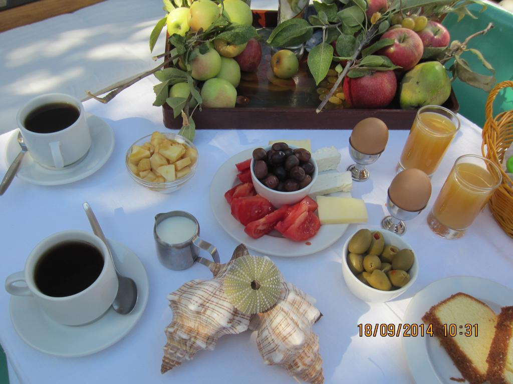 Marilena Hotel Skala Eresou Ngoại thất bức ảnh